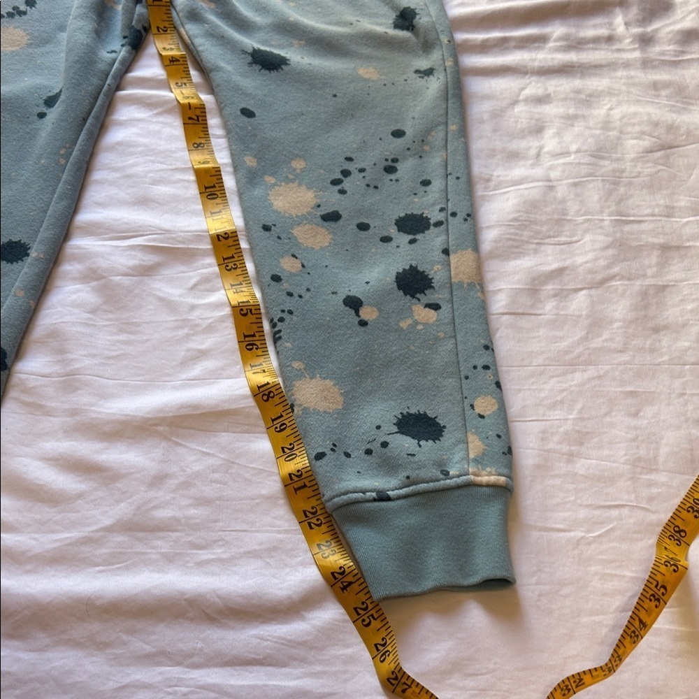 Abercrombie Kids Blue Splatter Sweatpants - Picture 7 of 7